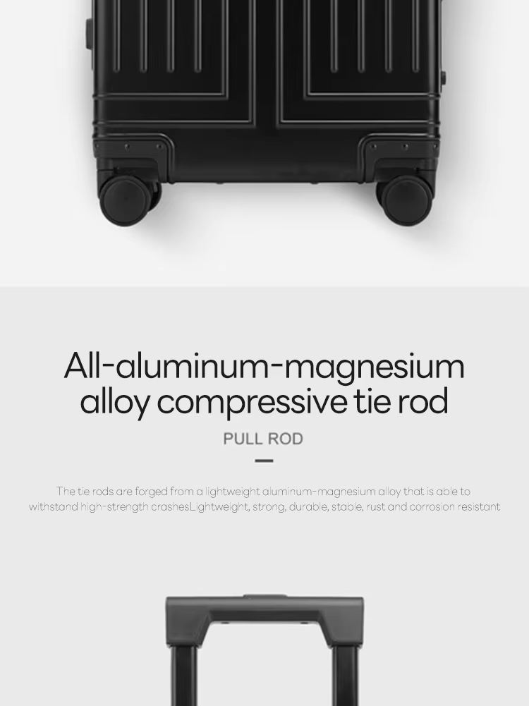 Aluminum suitcase